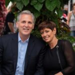 Kevin McCarthy and his wife Judy McCarthy at a public event.