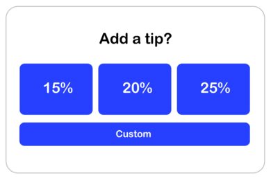 Tip Screens: Improving Revenue and Customer Experience